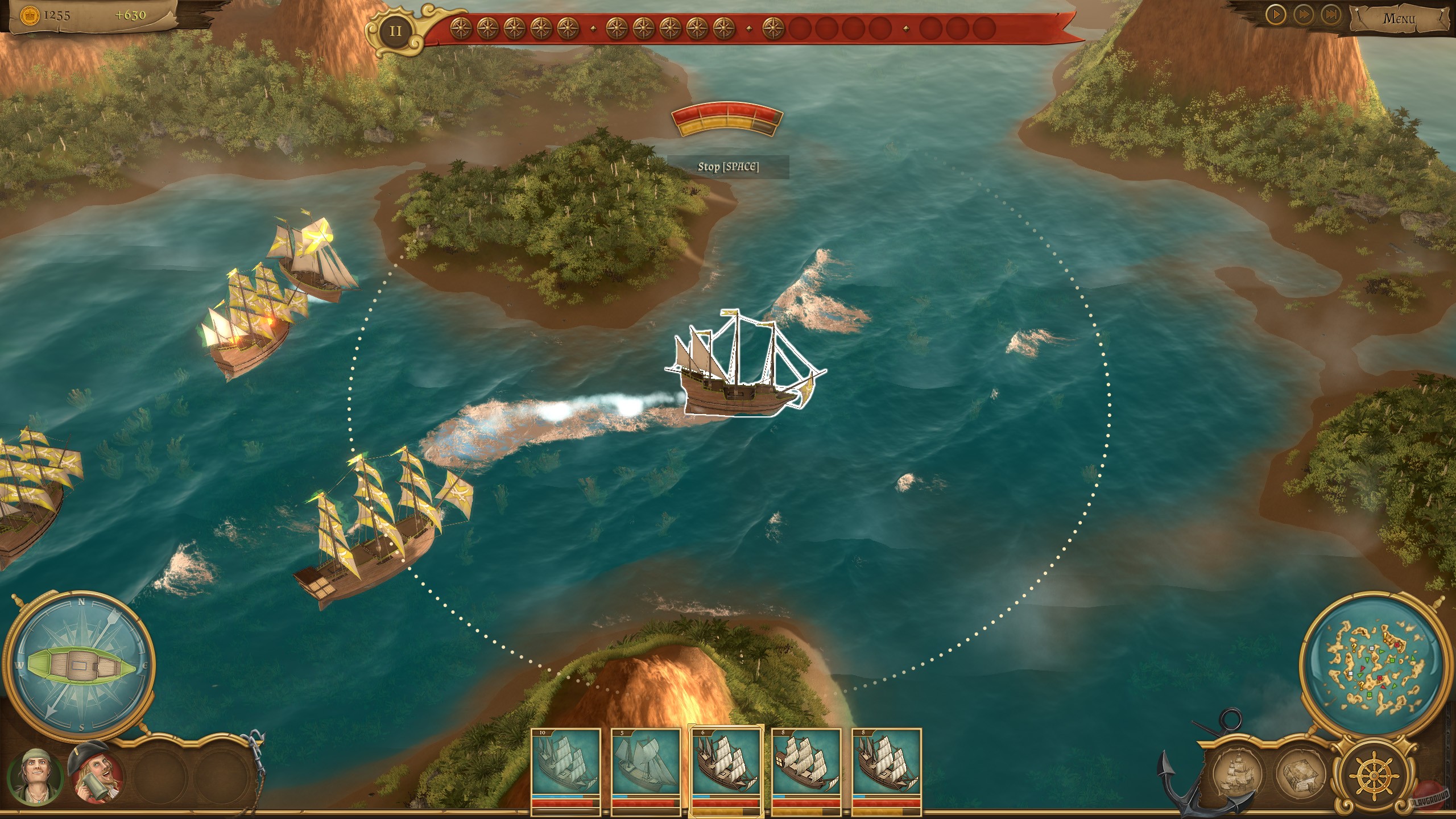 Скриншот из игры Of Ships & Scoundrels - 6