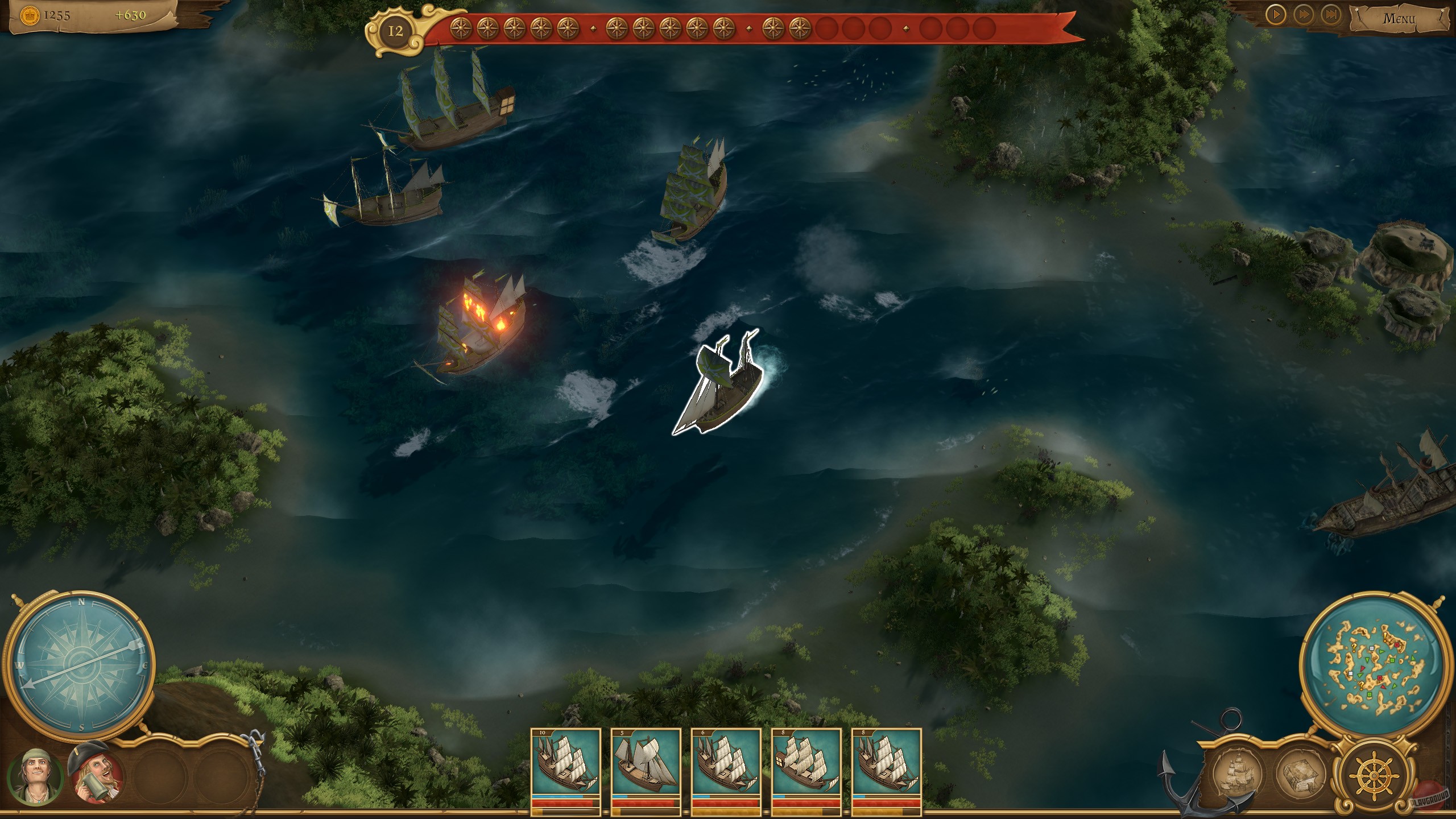 Скриншот из игры Of Ships & Scoundrels - 8