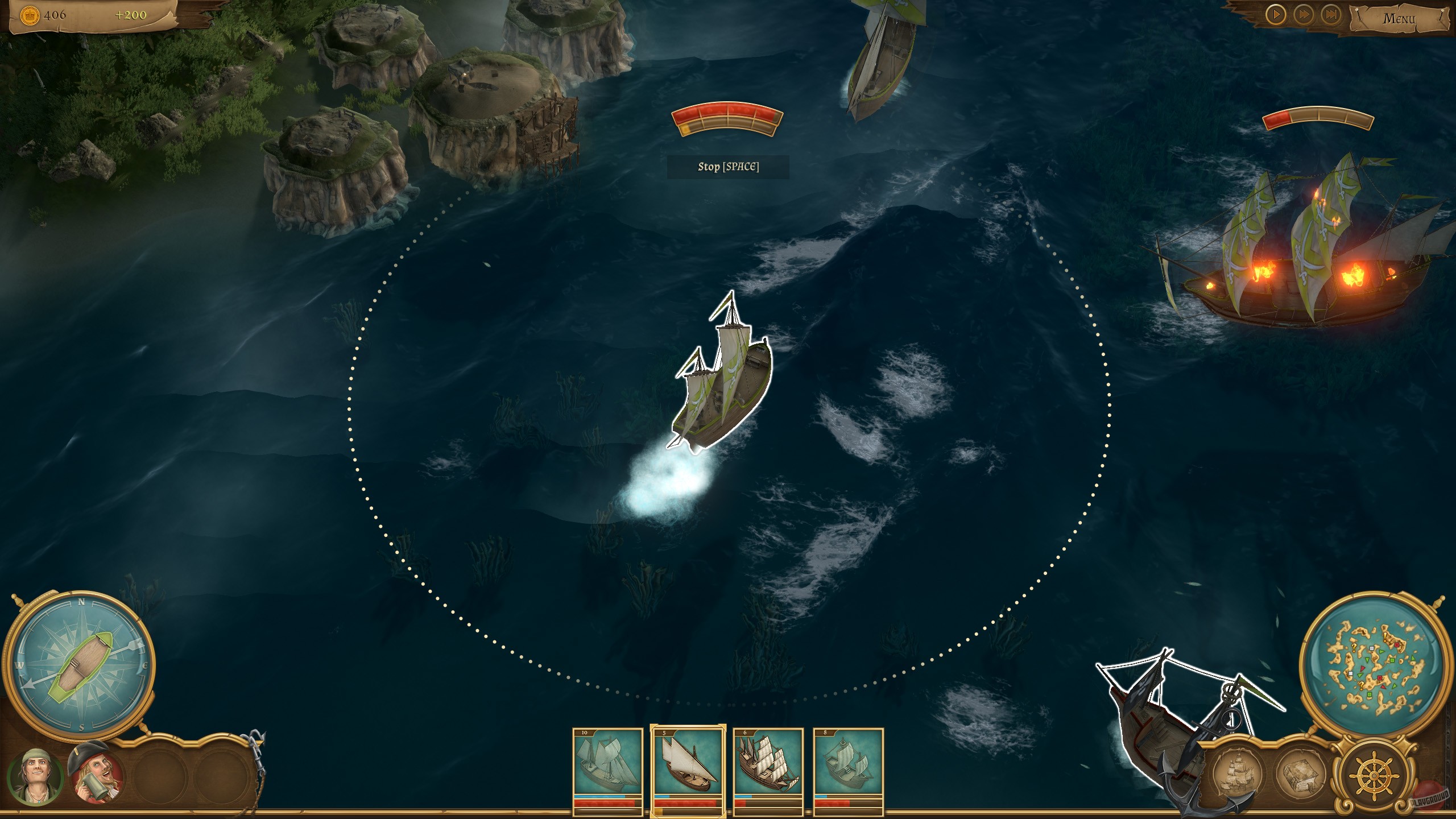 Скриншот из игры Of Ships & Scoundrels - 7