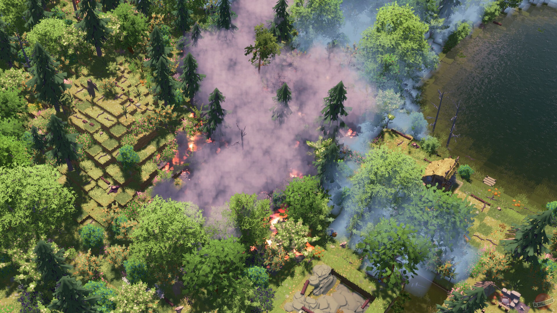 Скриншот из игры Goblin Camp - 1