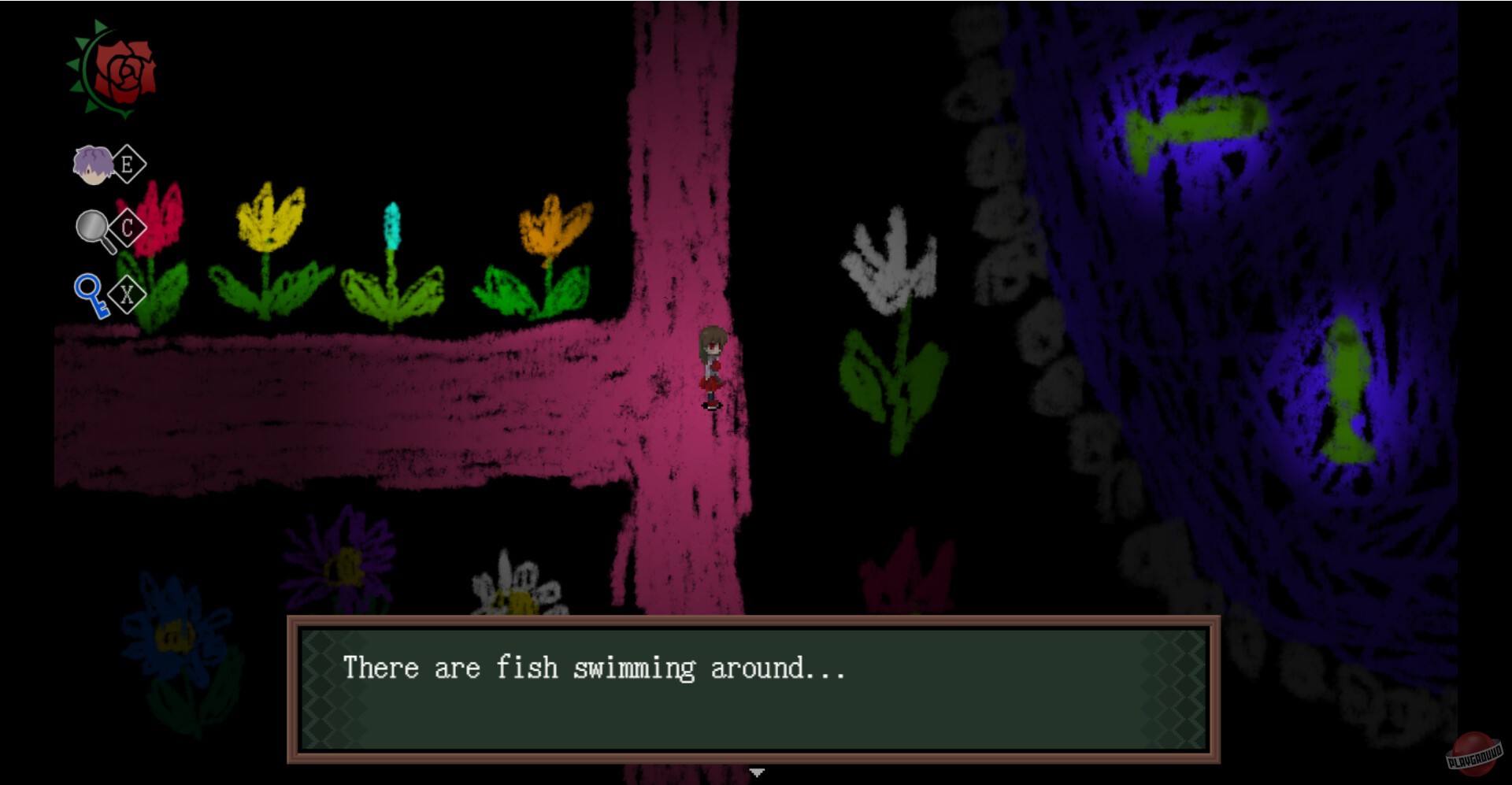 Скриншот из игры Ib. - 1