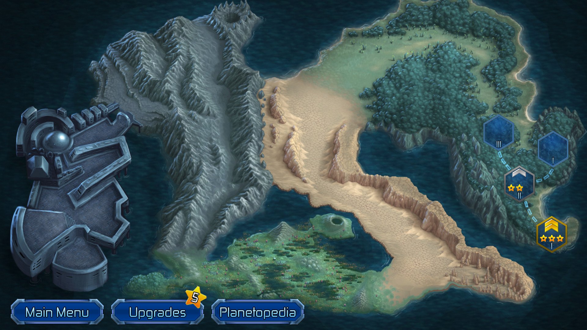 Скриншот из игры Alien Robot Monsters - 4