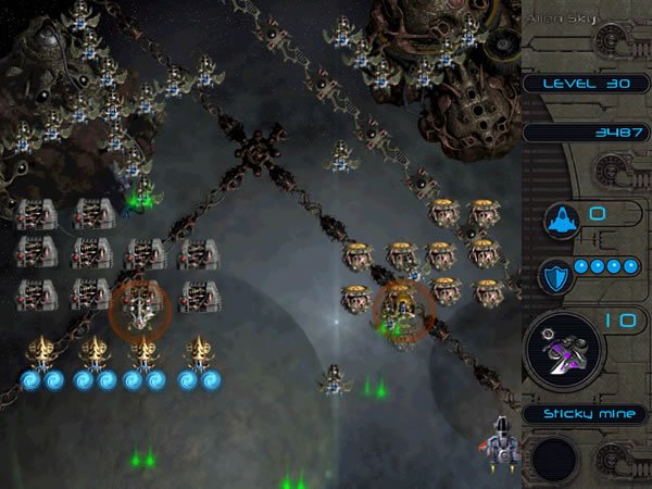 Скриншот из игры Alien Sky - 1