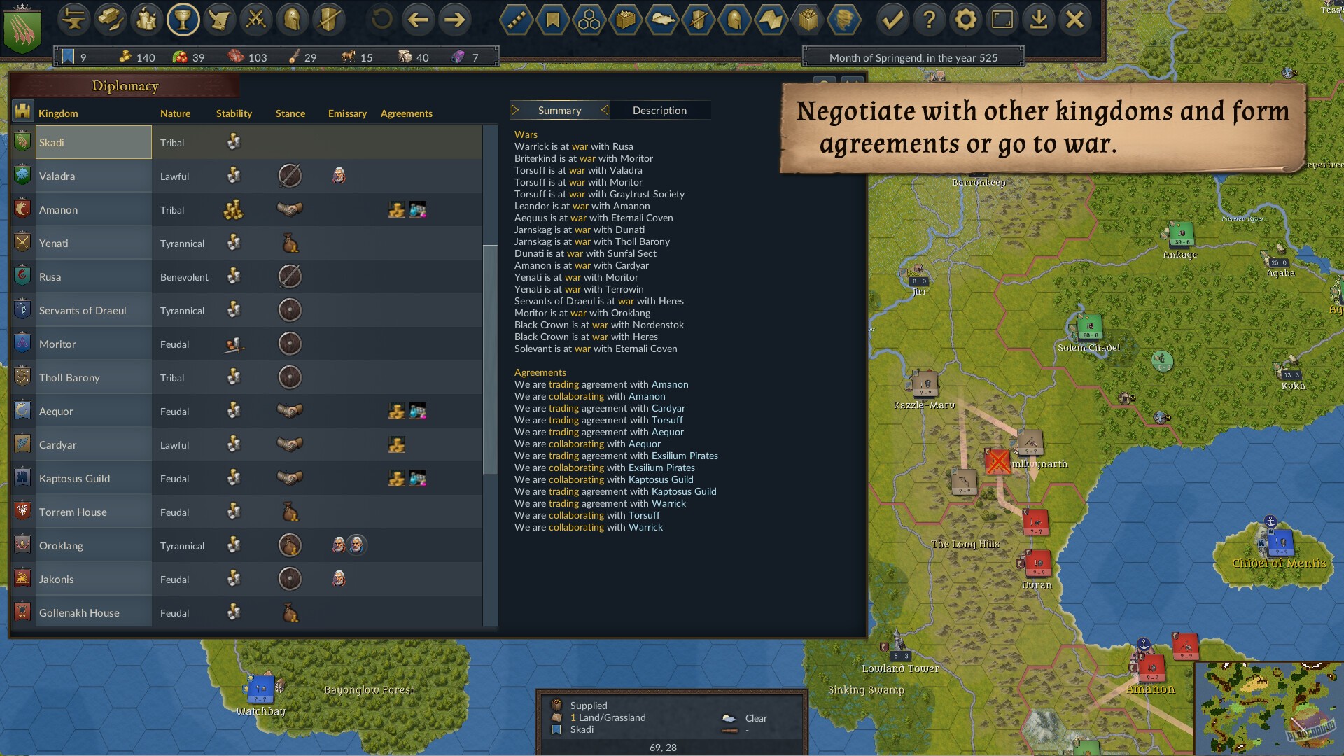 Скриншот из игры Kingdom, Dungeon, and Hero - 3