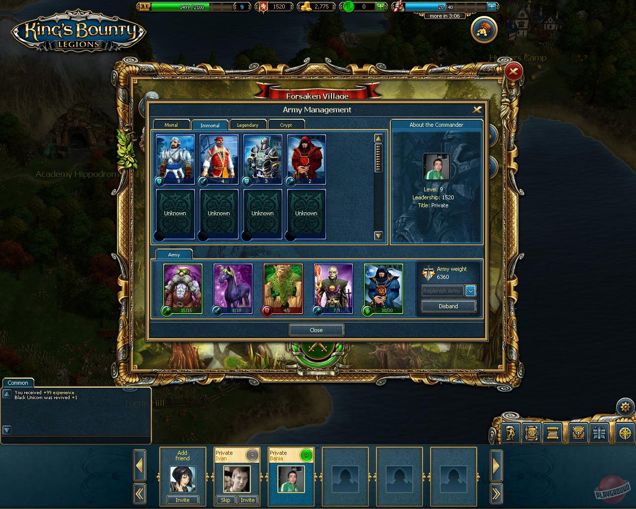 Скриншот из игры King's Bounty: Legions - 16