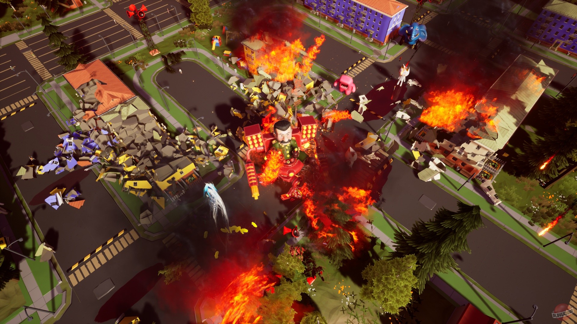 Скриншот из игры Stalin vs. Martians 4 - 17