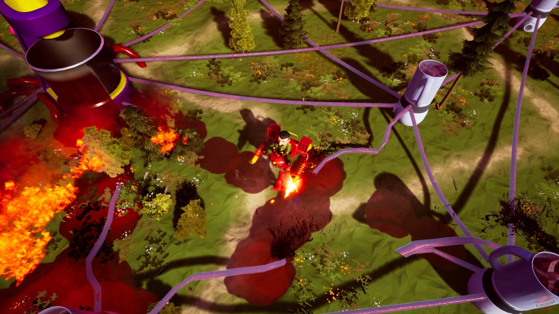 Скриншот из игры Stalin vs. Martians 4 - 18