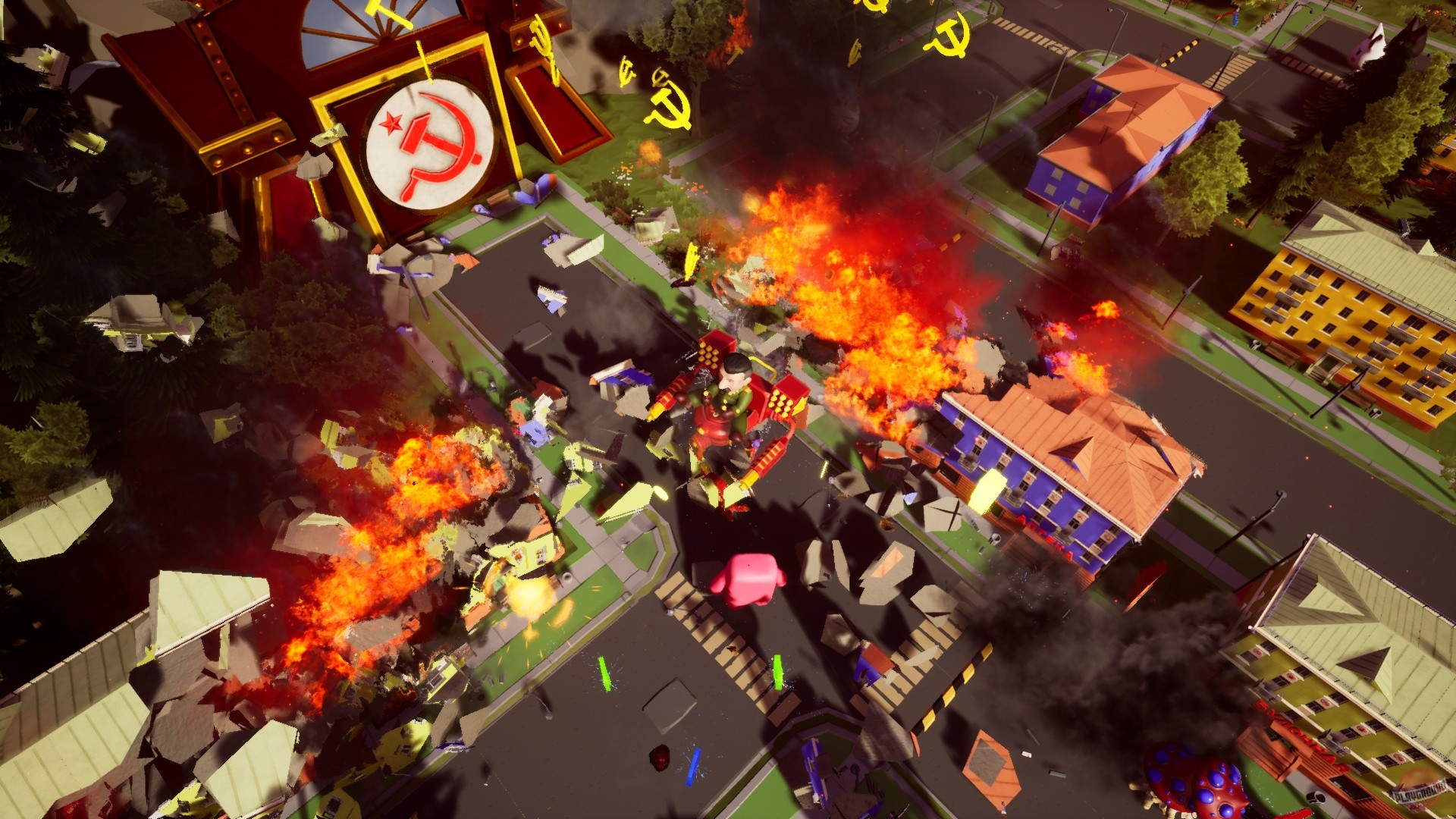 Скриншот из игры Stalin vs. Martians 4 - 24