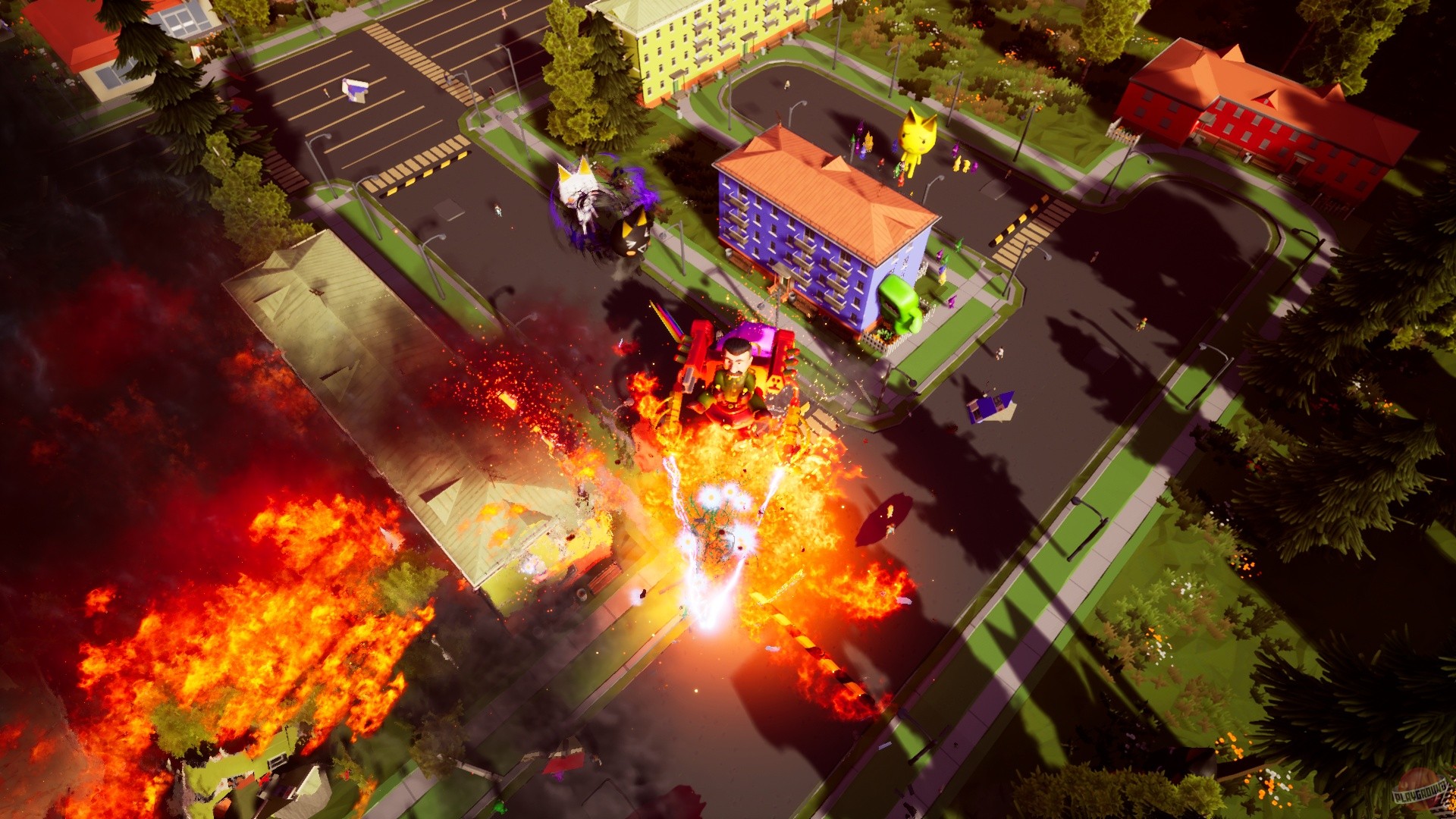 Скриншот из игры Stalin vs. Martians 4 - 21