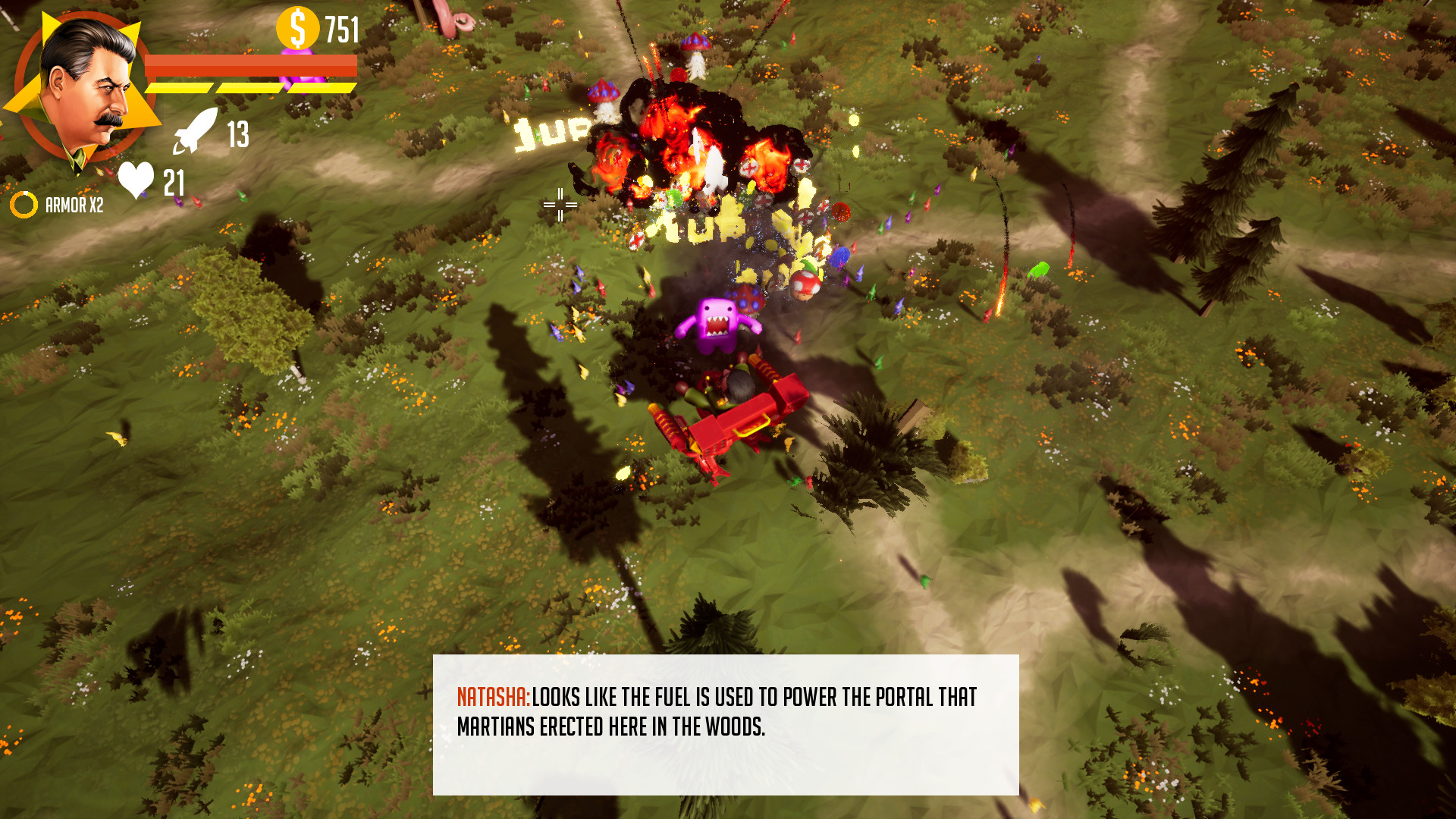 Скриншот из игры Stalin vs. Martians 4 - 11