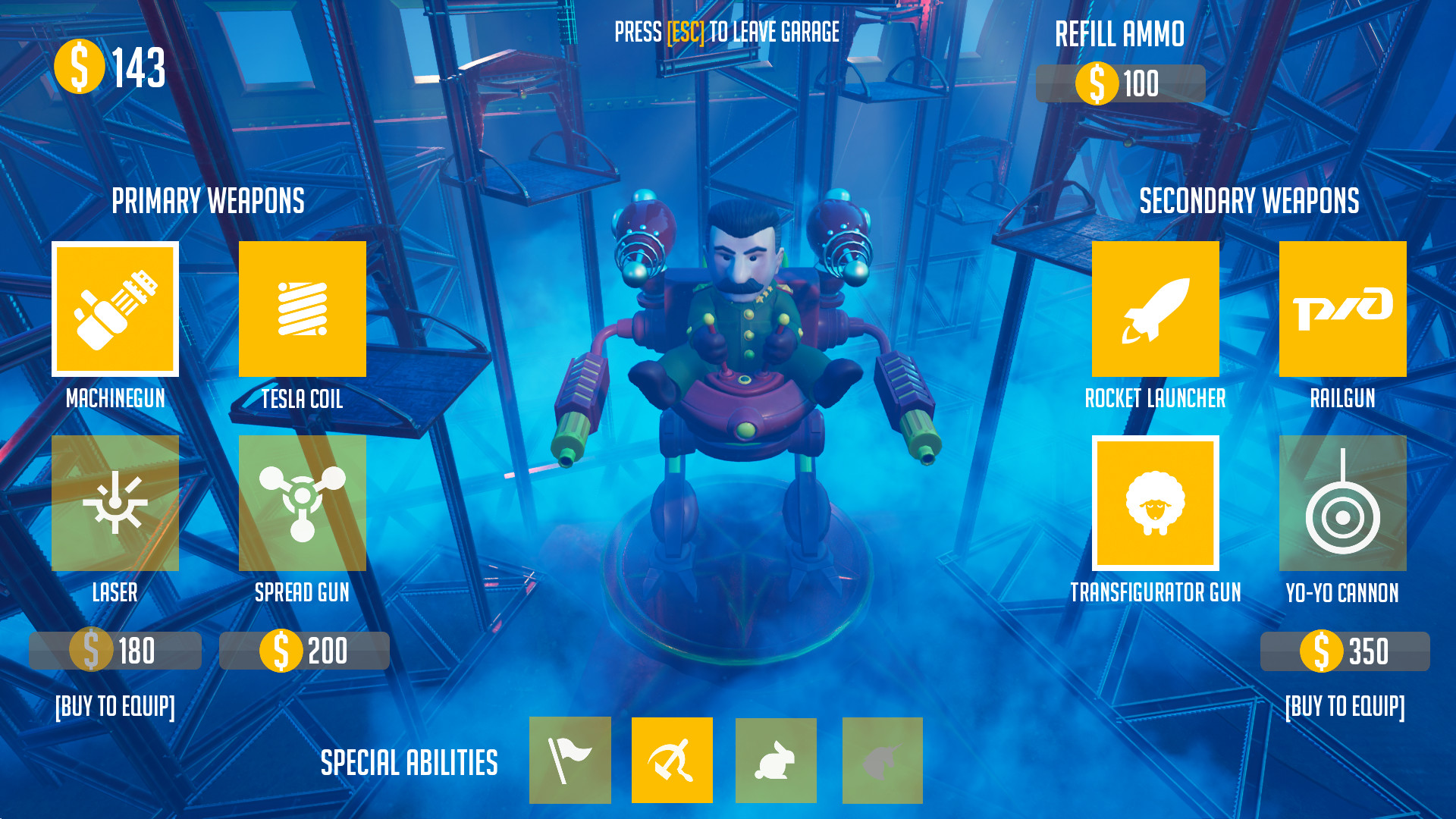 Скриншот из игры Stalin vs. Martians 4 - 3