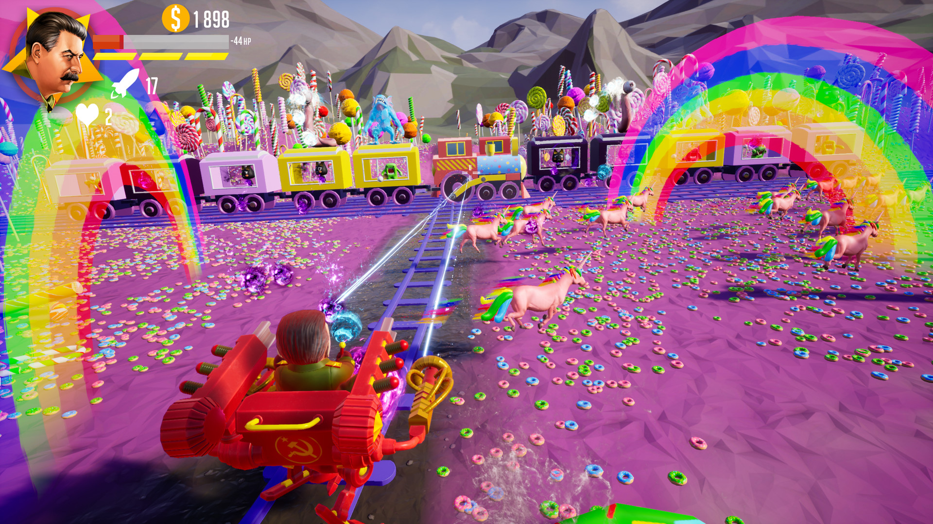 Скриншот из игры Stalin vs. Martians 4 - 6