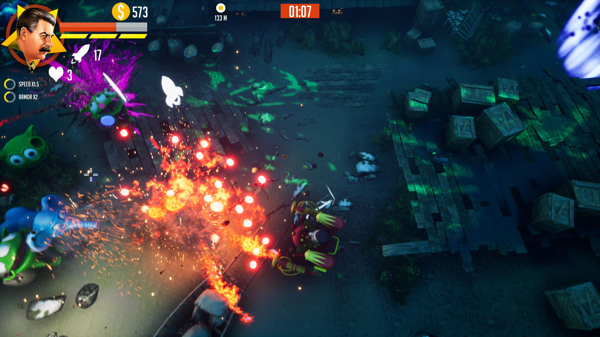 Скриншот из игры Stalin vs. Martians 4 - 7