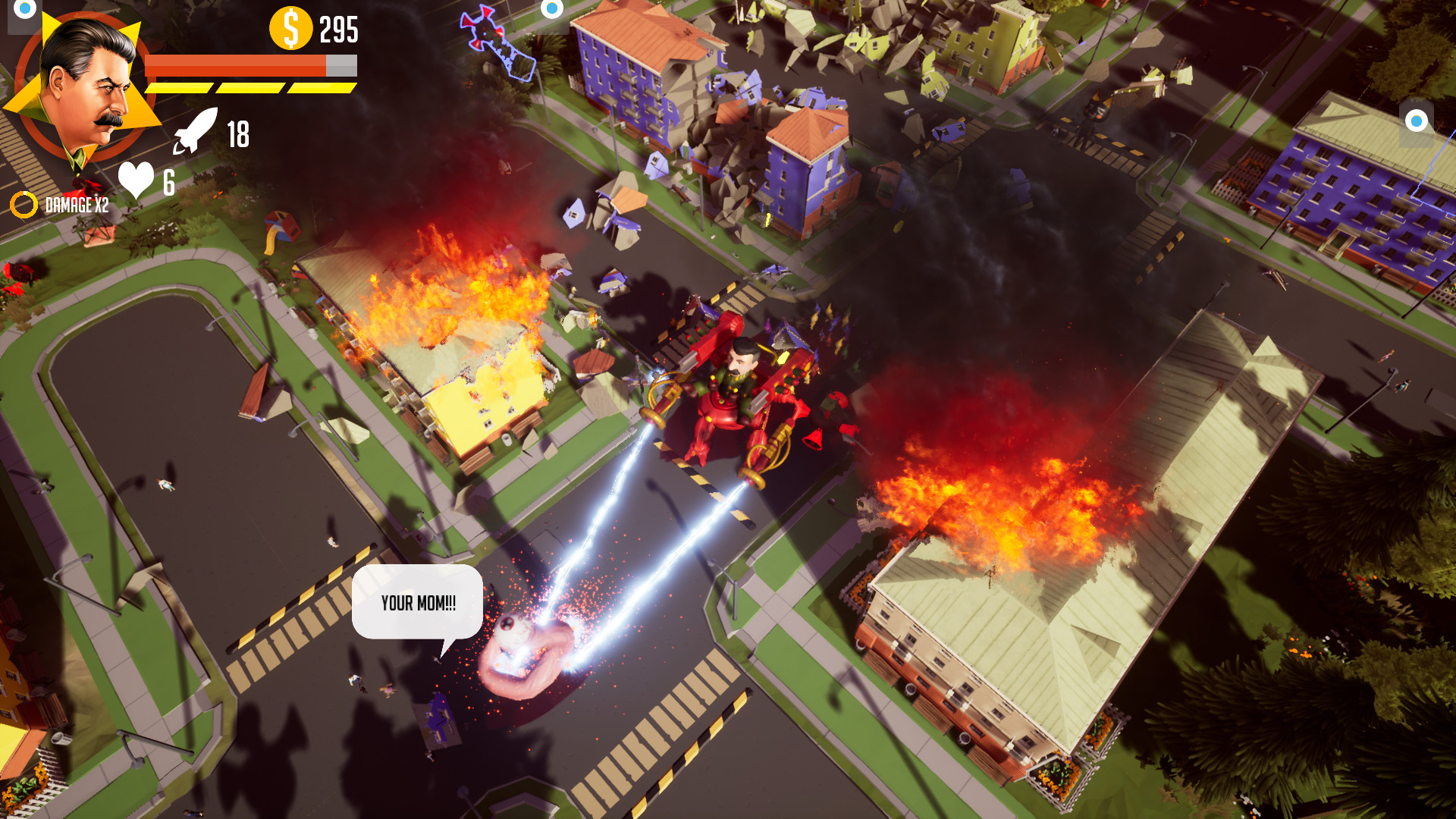 Скриншот из игры Stalin vs. Martians 4 - 8