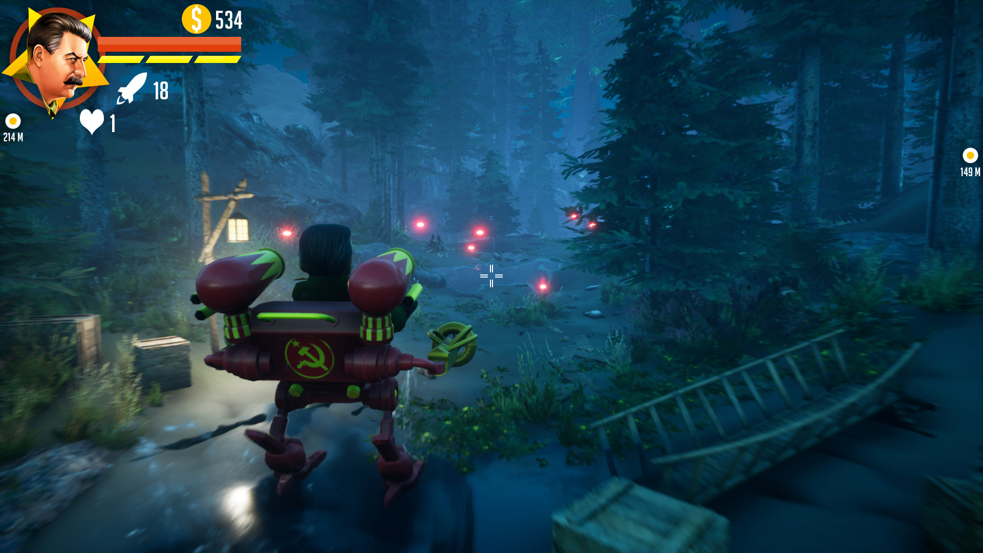 Скриншот из игры Stalin vs. Martians 4 - 10