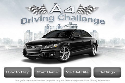 Скриншот из игры Audi A4 Driving Challenge - 1