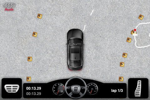 Скриншот из игры Audi A4 Driving Challenge - 3