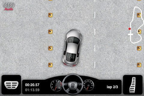 Скриншот из игры Audi A4 Driving Challenge - 5