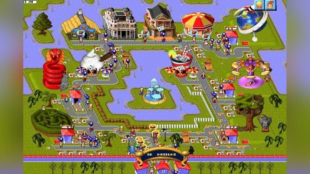 Скриншот из игры Theme Park - 25