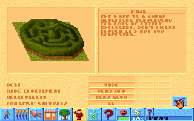 Скриншот из игры Theme Park - 6