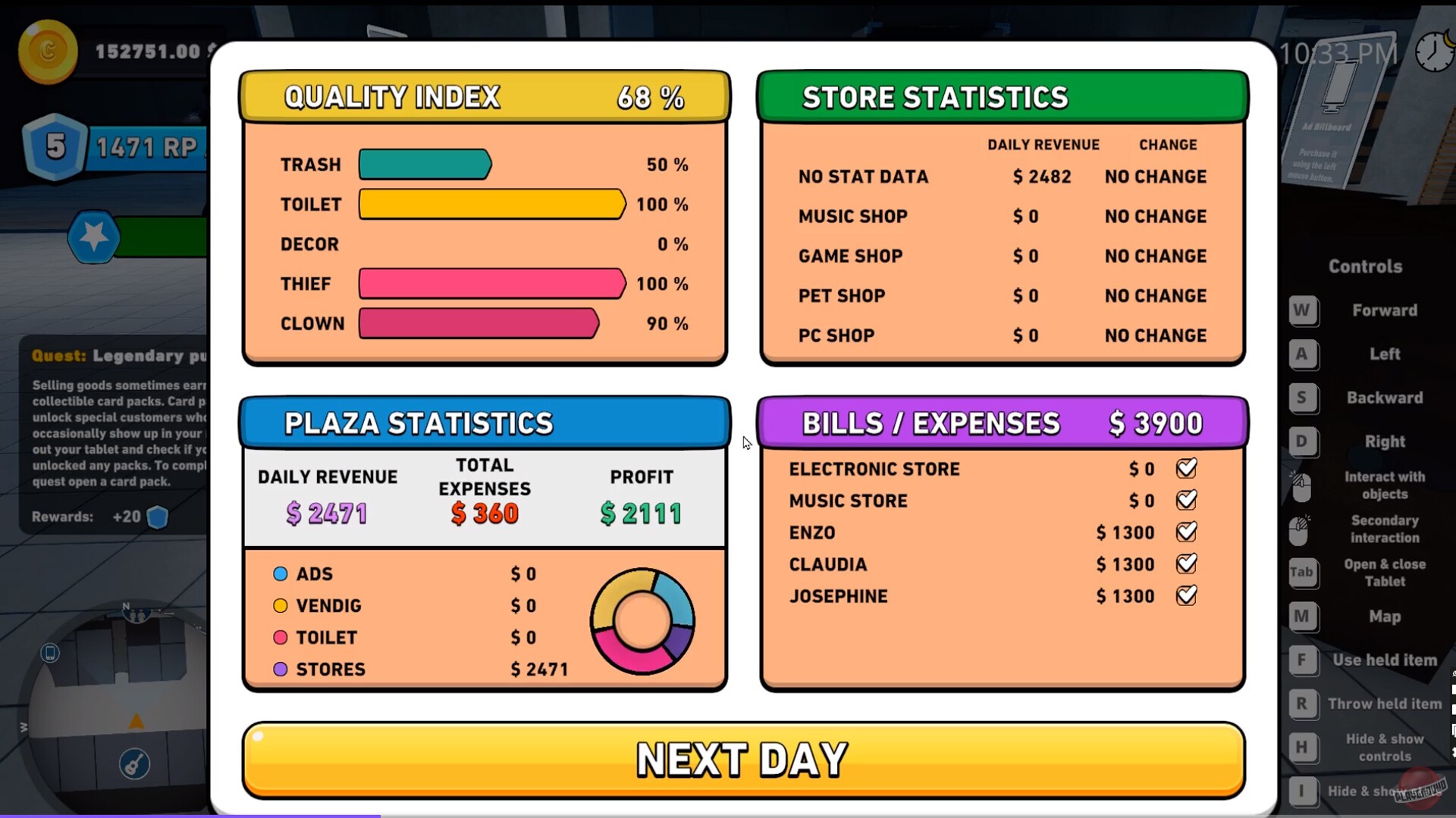 Скриншот из игры Mall Manager Simulator - 13