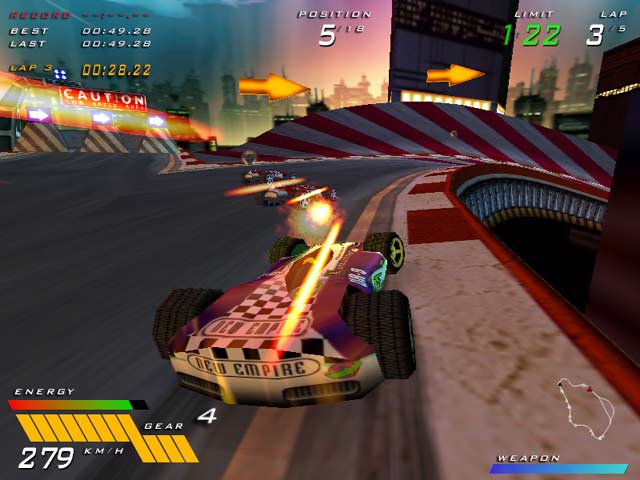 Скриншот из игры Dethkarz - 15