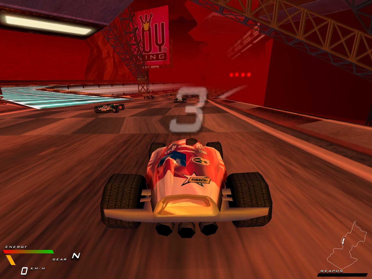 Скриншот из игры Dethkarz - 3