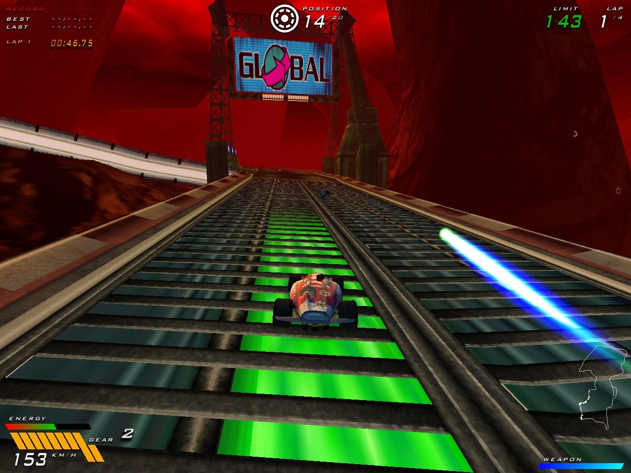 Скриншот из игры Dethkarz - 4