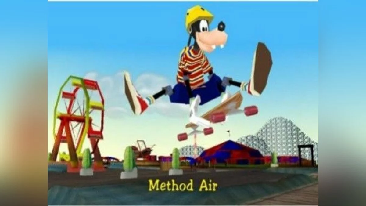 Скриншот из игры Disney's Extremely Goofy Skateboarding - 11