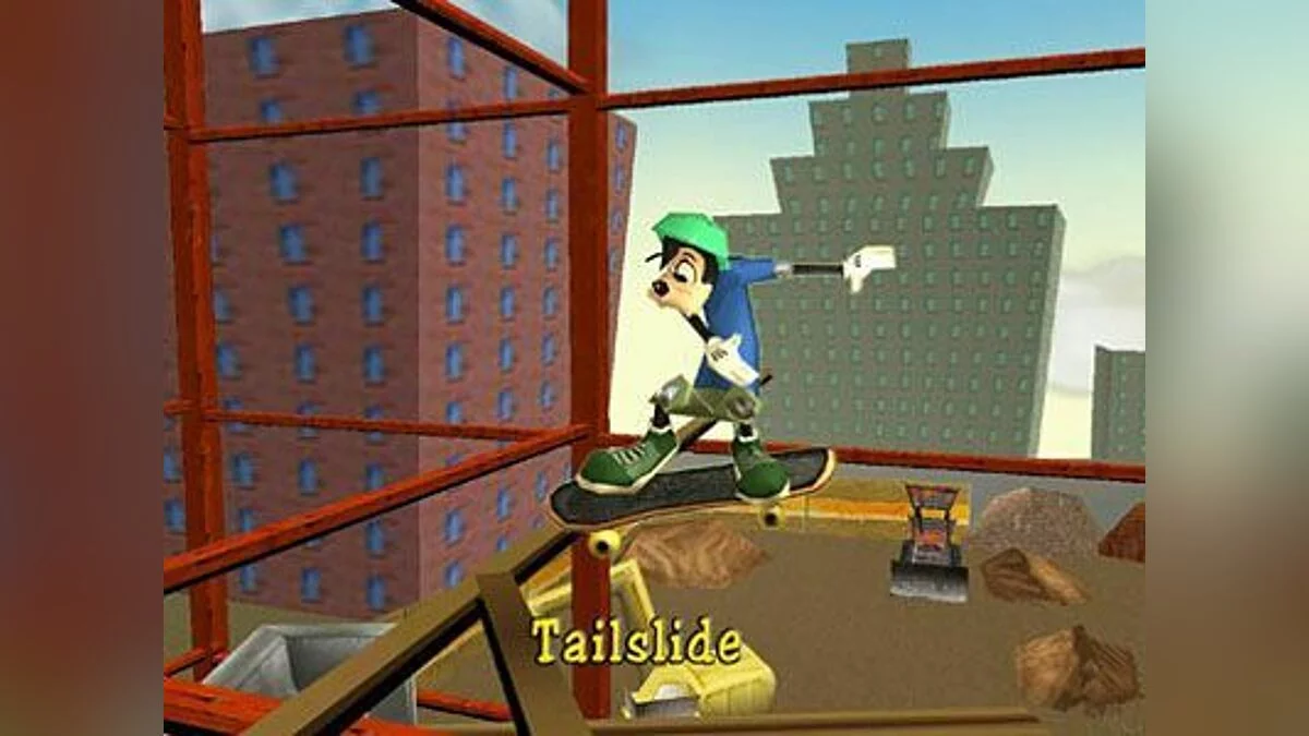 Скриншот из игры Disney's Extremely Goofy Skateboarding - 3