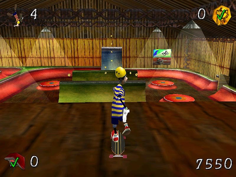 Скриншот из игры Disney's Extremely Goofy Skateboarding - 10