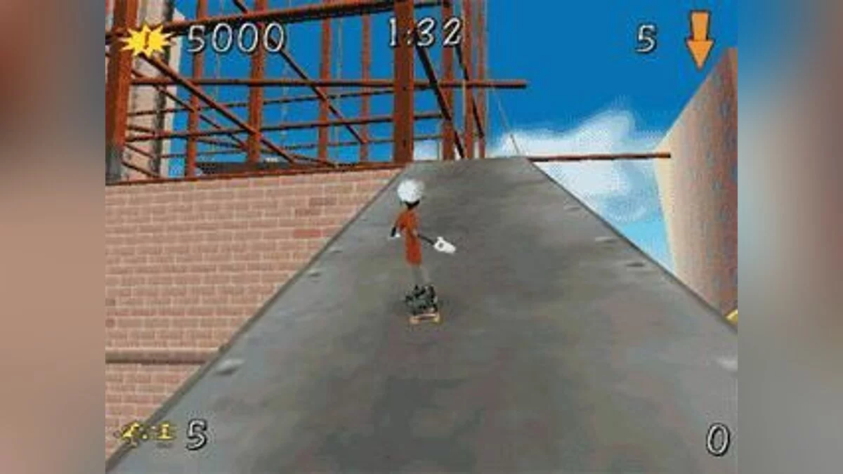 Скриншот из игры Disney's Extremely Goofy Skateboarding - 9