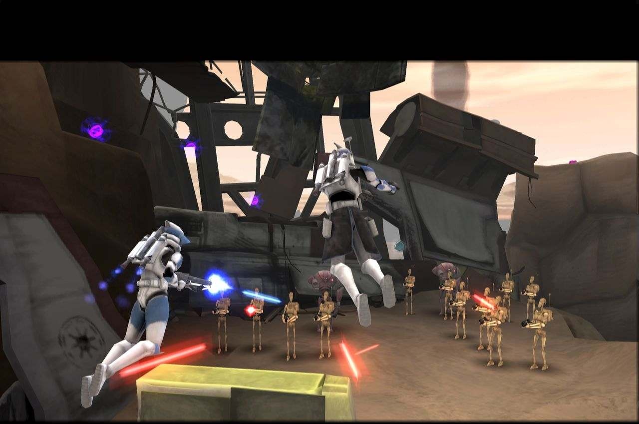 Скриншот из игры Star Wars: The Clone Wars - Republic Heroes - 76