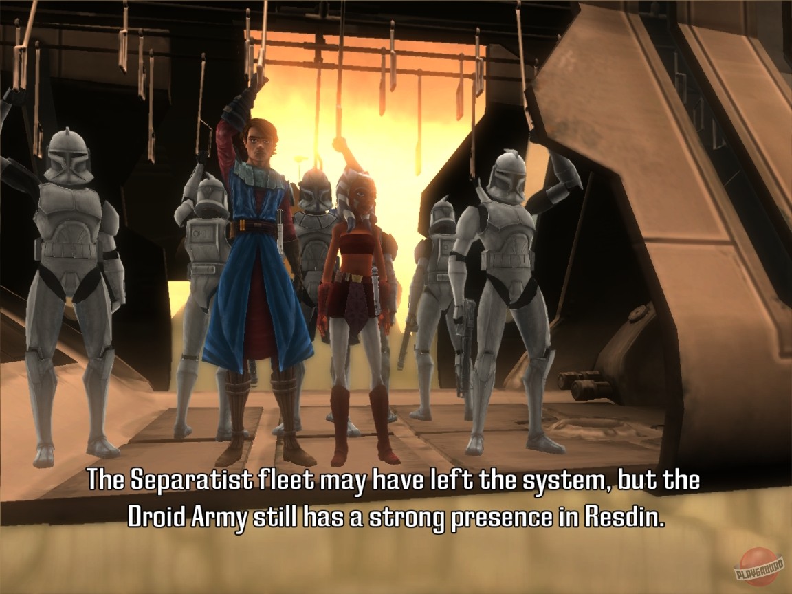 Скриншот из игры Star Wars: The Clone Wars - Republic Heroes - 27