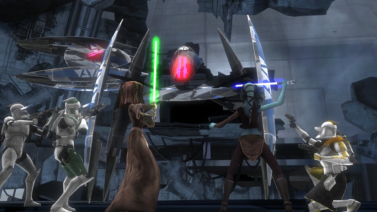Скриншот из игры Star Wars: The Clone Wars - Republic Heroes - 66