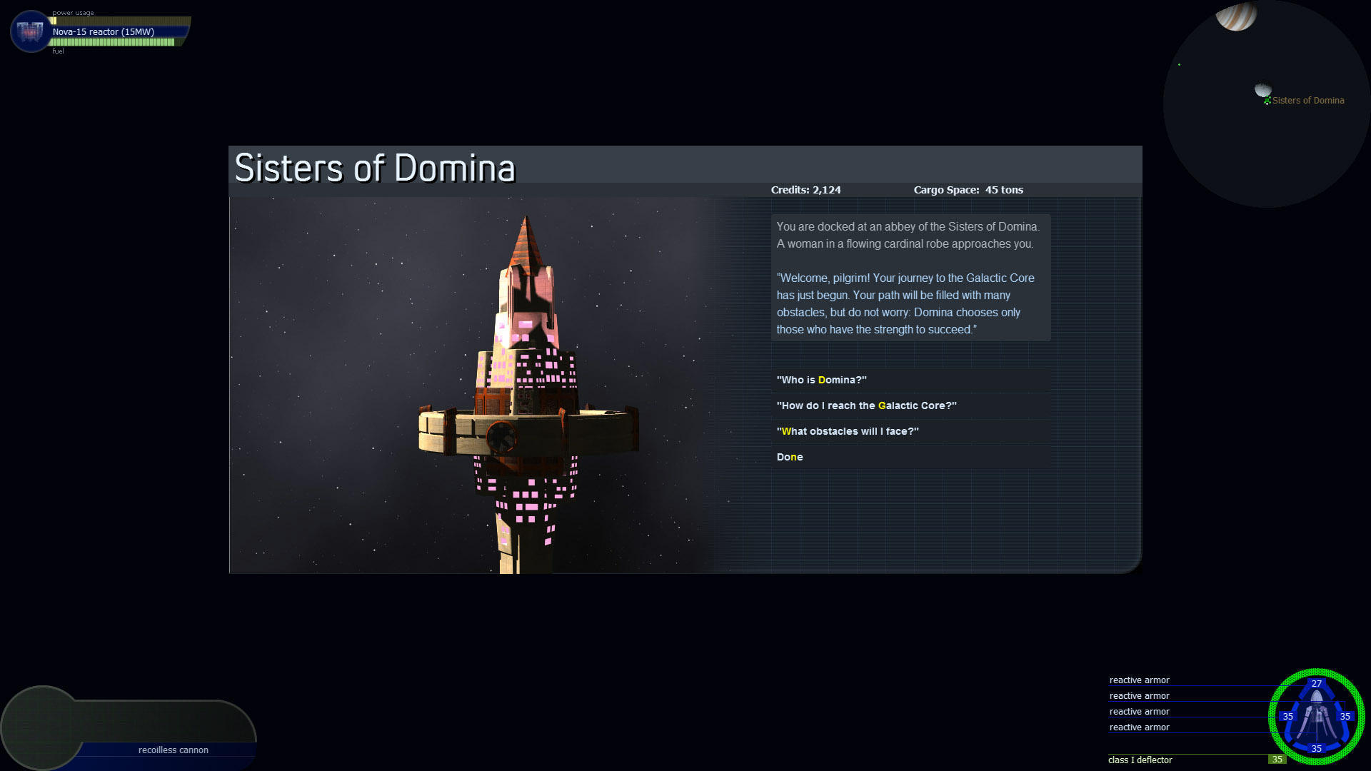 Скриншот из игры Transcendence - 19