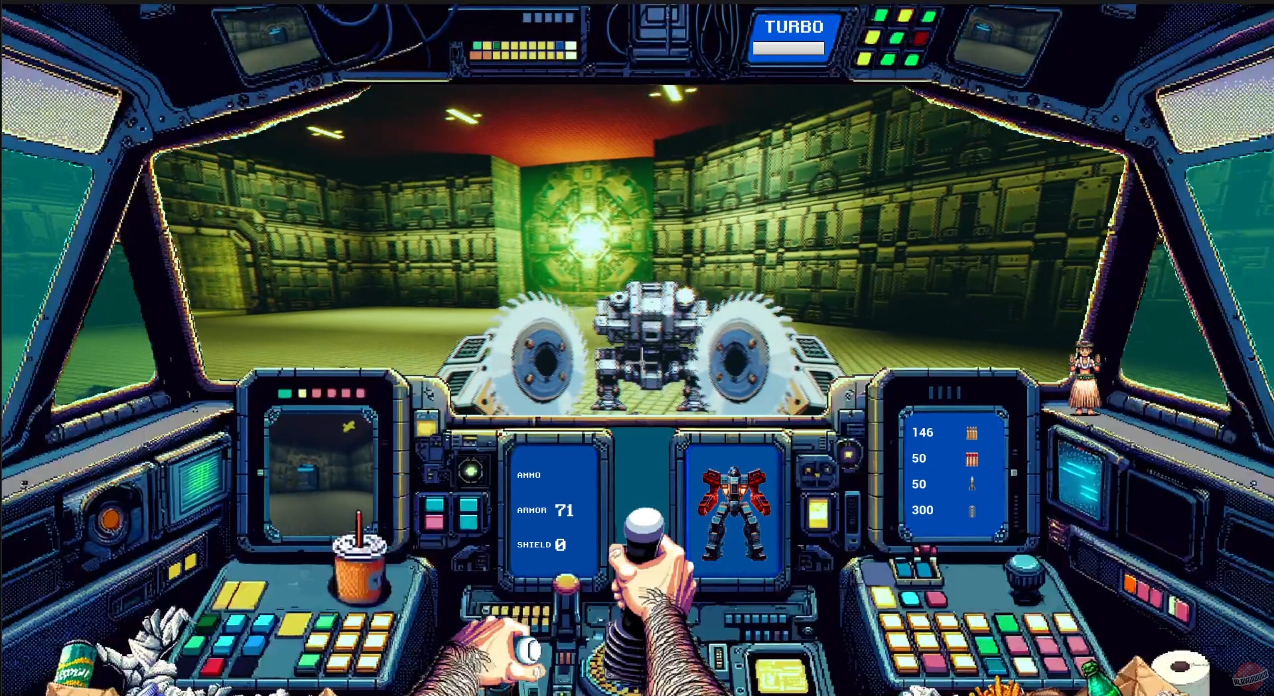 Скриншот из игры Mekkablood: Quarry Assault - 6