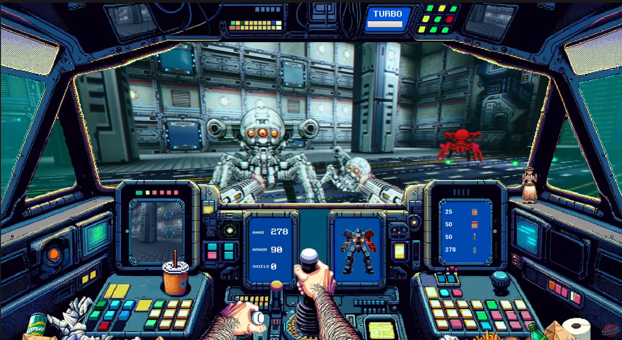 Скриншот из игры Mekkablood: Quarry Assault - 2