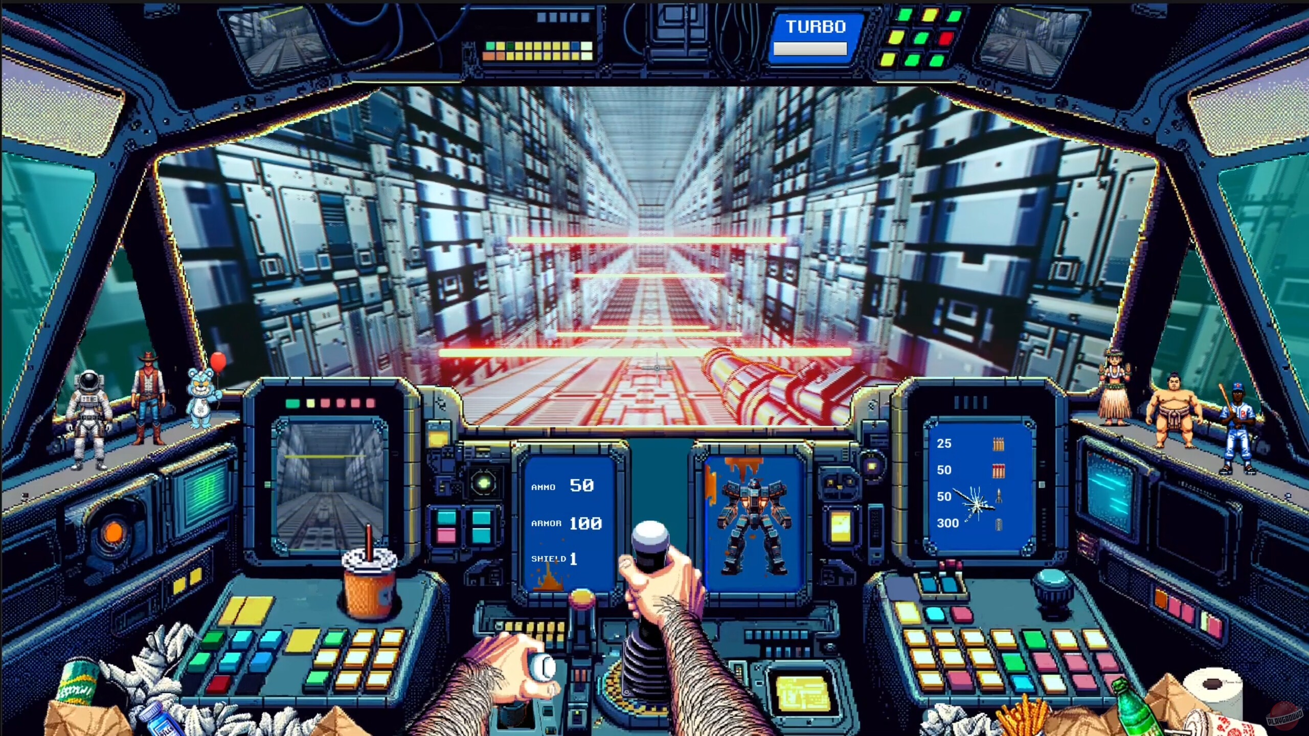 Скриншот из игры Mekkablood: Quarry Assault - 4