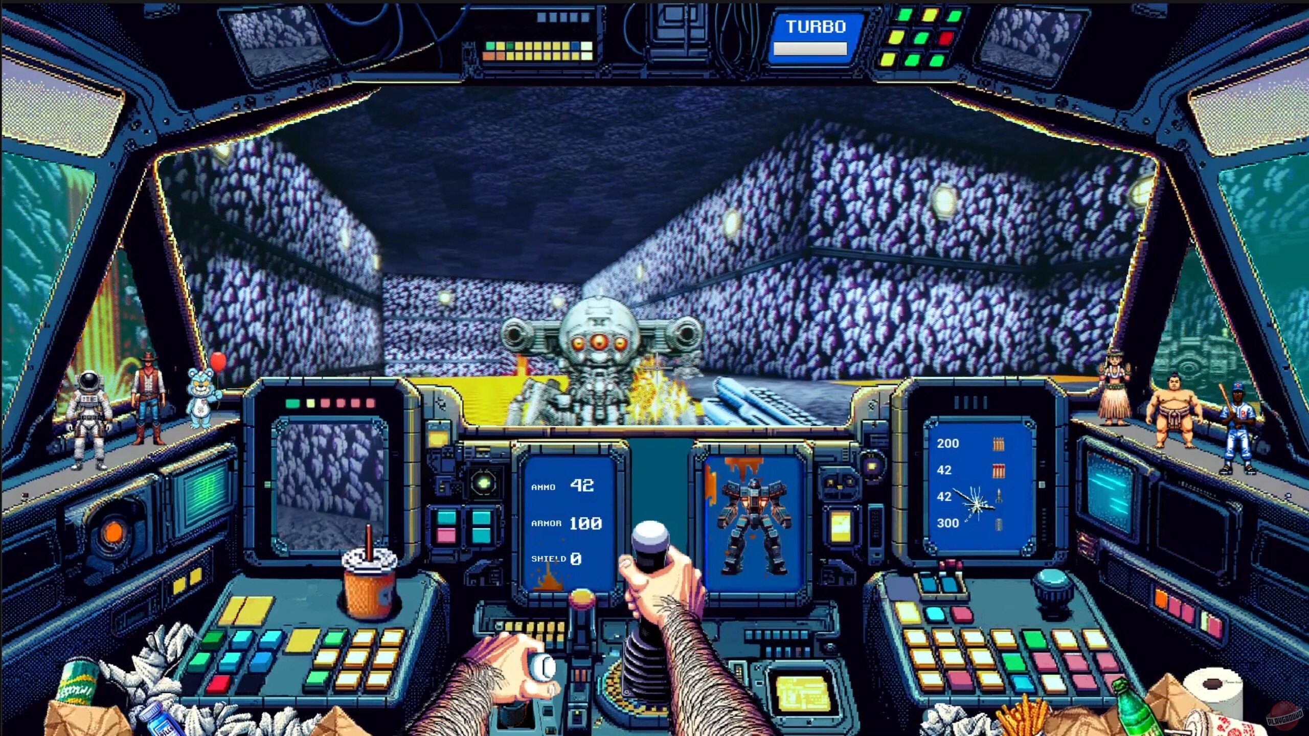 Скриншот из игры Mekkablood: Quarry Assault - 3