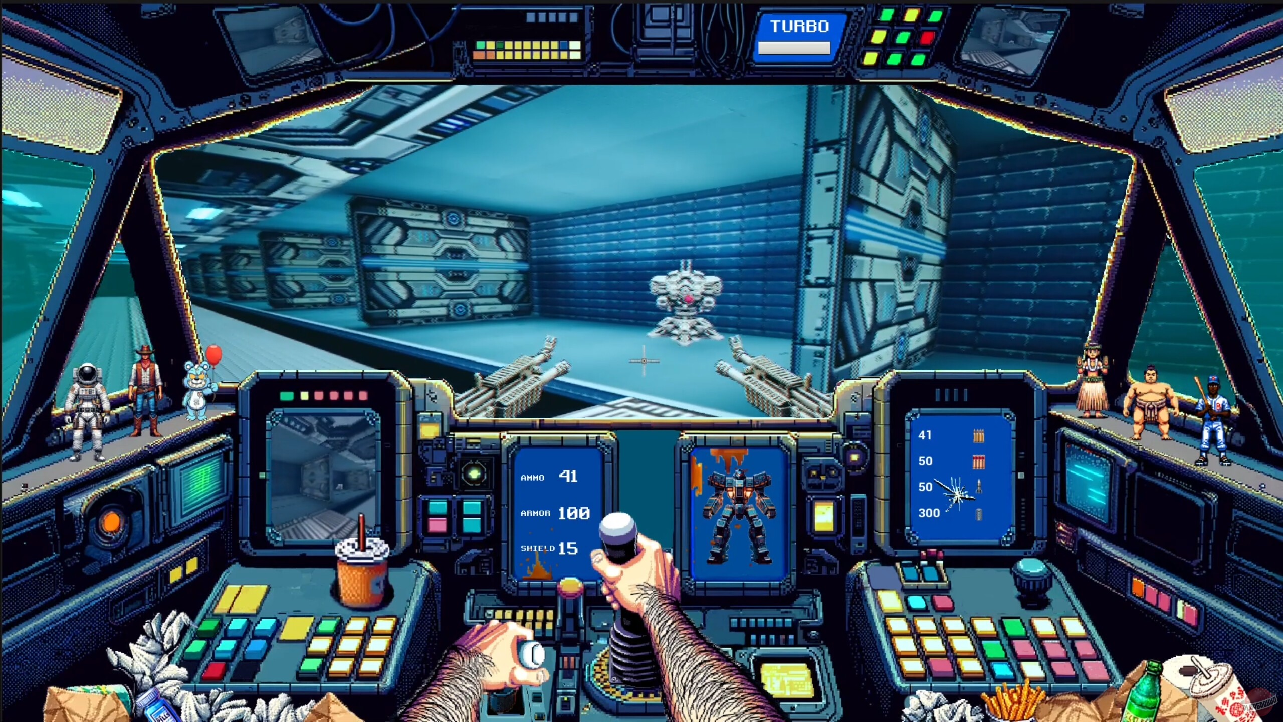 Скриншот из игры Mekkablood: Quarry Assault - 8