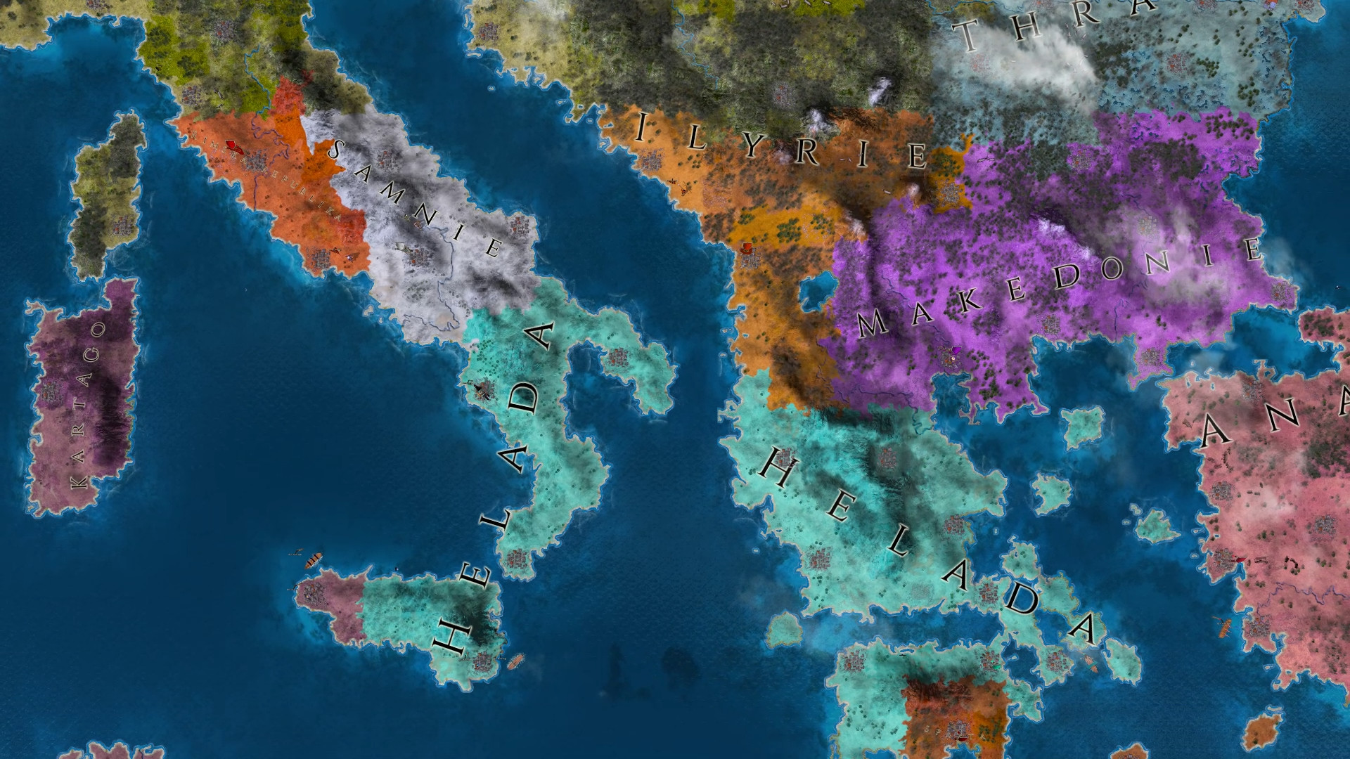 Скриншот из игры Imperiums: Age of Alexander - 1