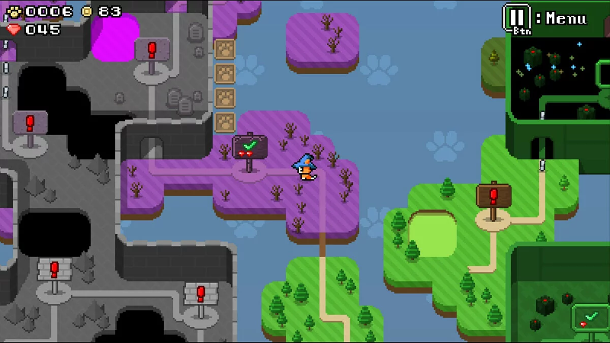 Скриншот из игры MagiCat - 1