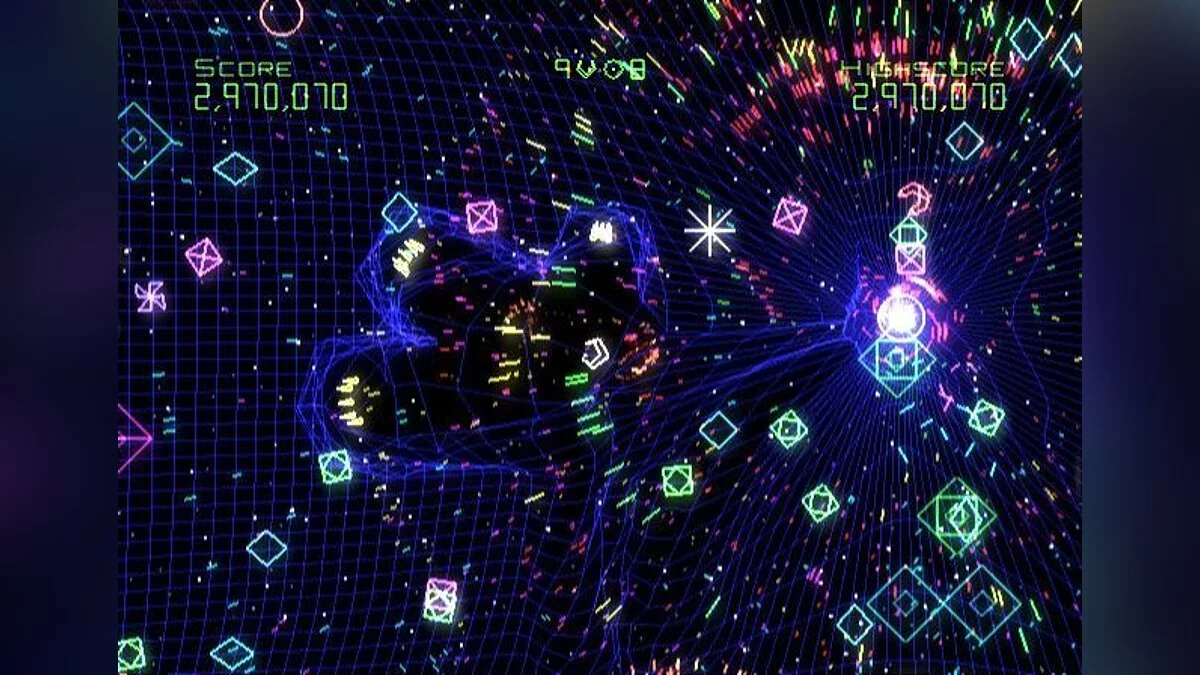 Скриншот из игры Geometry Wars: Galaxies - 4