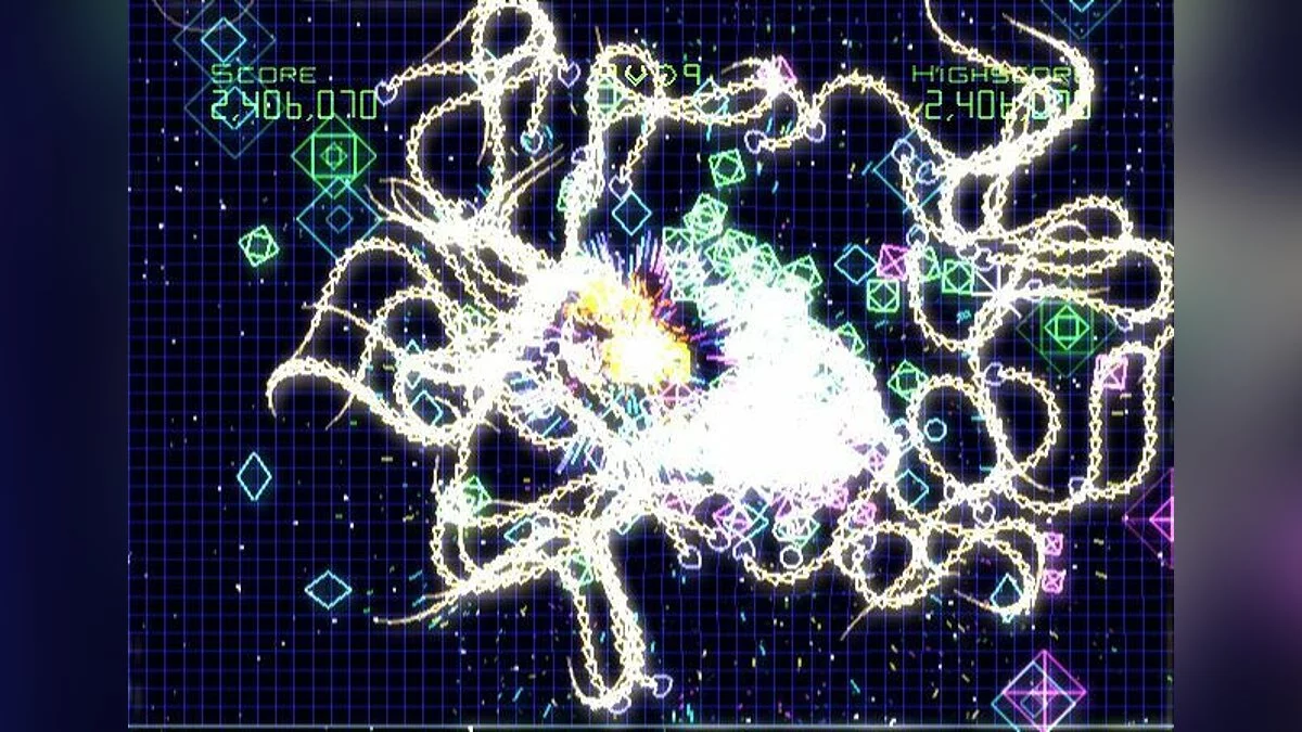 Скриншот из игры Geometry Wars: Galaxies - 1