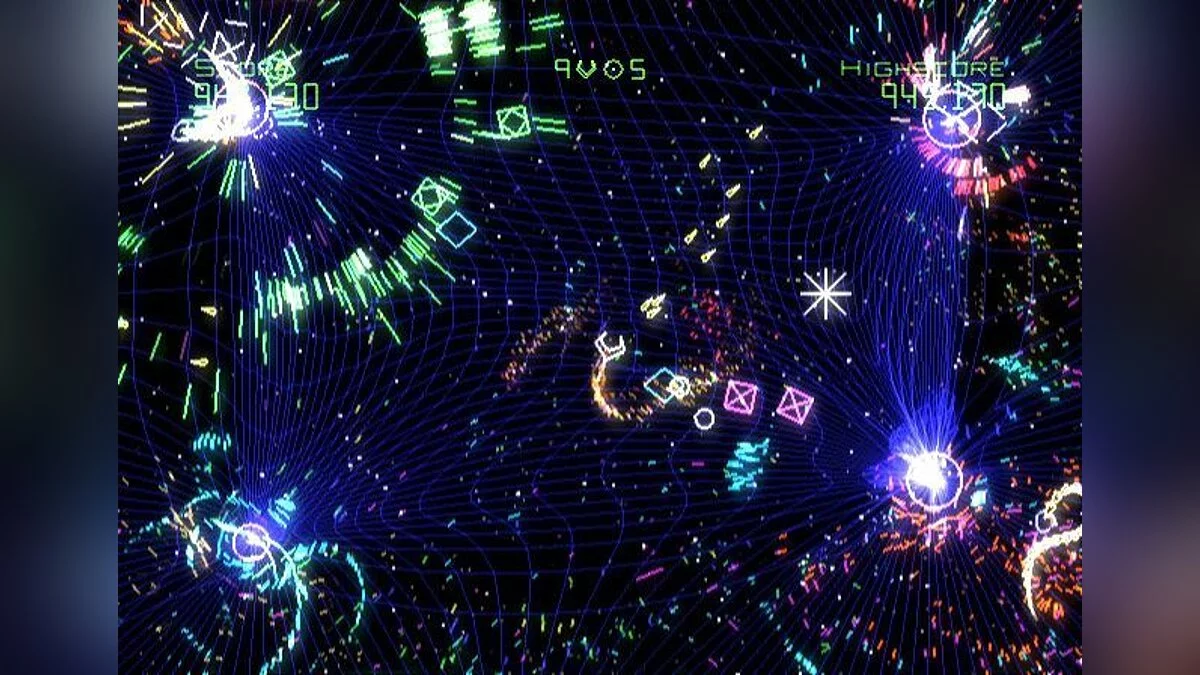 Скриншот из игры Geometry Wars: Galaxies - 3