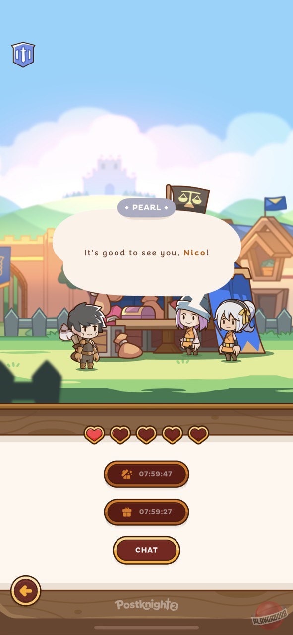 Скриншот из игры Postknight 2 - 1