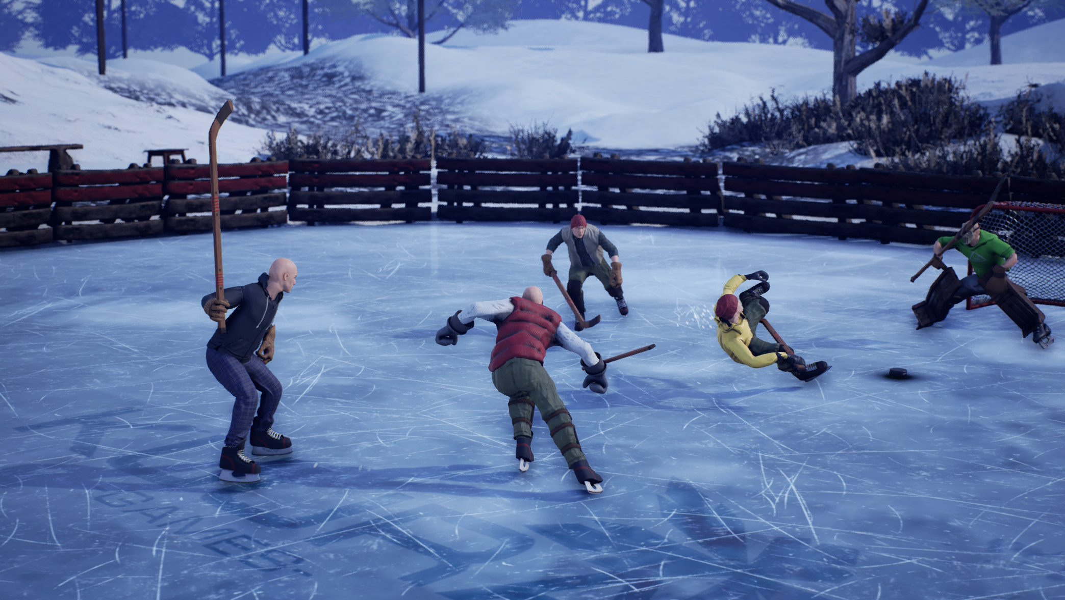 Скриншот из игры PuckOFF - 3