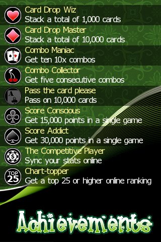 Скриншот из игры Card Drop - 2