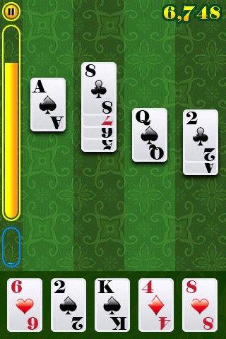 Скриншот из игры Card Drop - 3